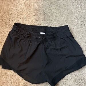 Asics Women's Black Athletic Shorts